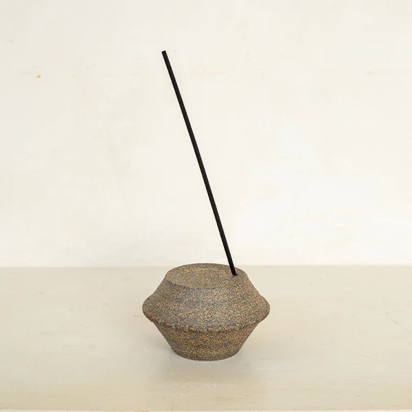 Amal Incense Holder - Speckled Iron