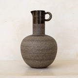 Ry Speckled Iron Water Jug - Speckled Iron + Gloss