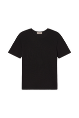 Short Sleeve Boyfriend T-Shirt - Black