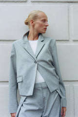Cocoon Blazer - Concrete - BLVD