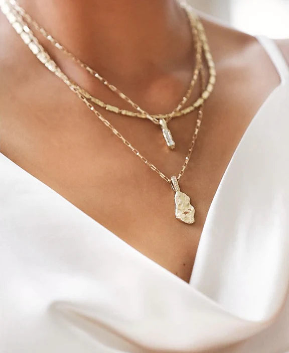 My Ray Channel Diamond Pendant