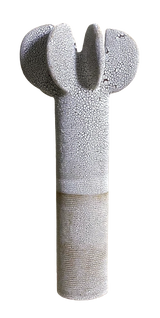 Cloud Vase #3 - Crackled White
