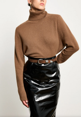 Hollyhock Suede - Chocolate / Silver