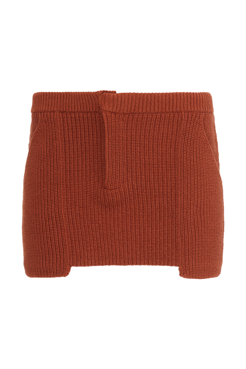 Rever Mini Skirt - Cinnamon