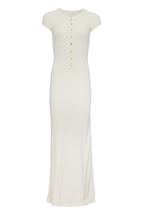 Caden Dress - White
