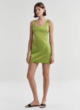 Faye Dress - Meadow Green