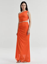 Cleo Top - Orange Crush