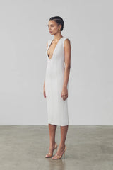 Aliya Dress - Bone - BLVD