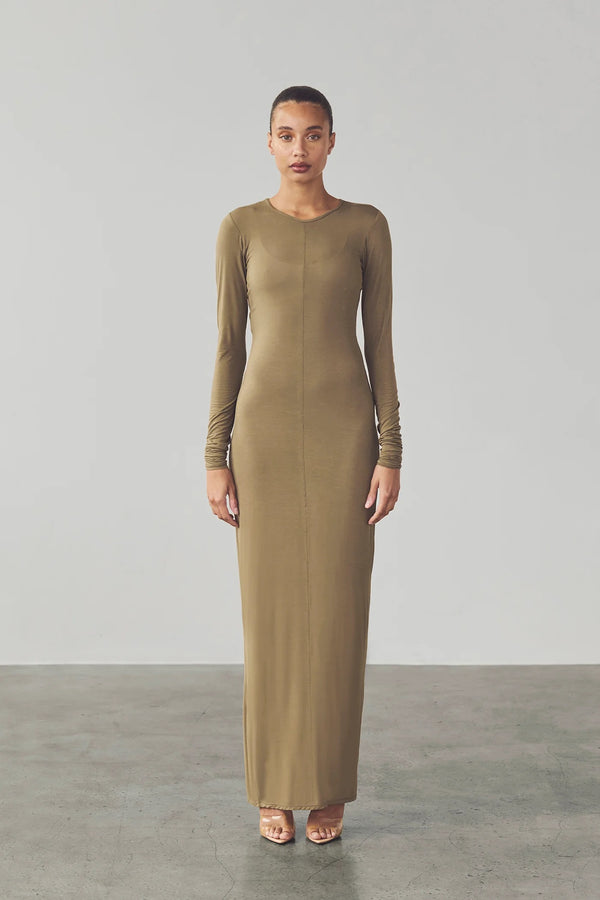 Carmen Maxi Dress - Olive