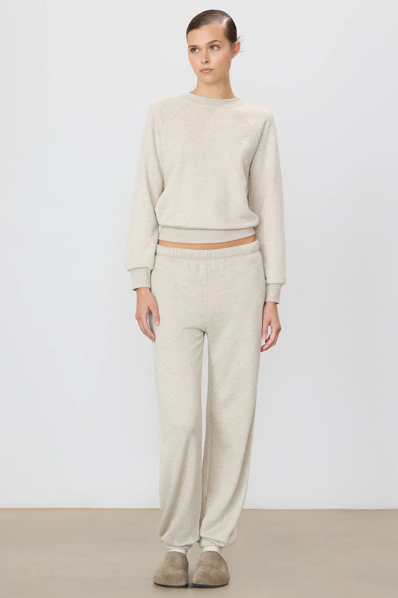 Boyfriend Pocket Sweatpant - Oatmeal