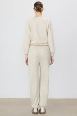 Boyfriend Pocket Sweatpant - Oatmeal