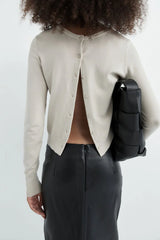 Classic Cardigan - Creme
