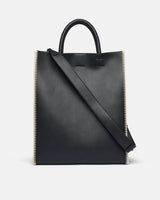 Compass Tote - Black/Cream - BLVD