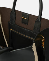 Compass Tote - Black/Cream - BLVD