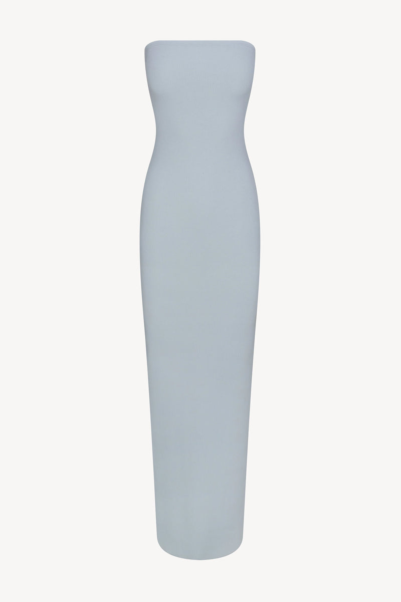 Tube Maxi Dress - Dusty Blue