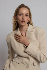 Heaven Mayhem - Prize Earrings - Gold/Cream - BLVD