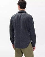 Merino Jersey Tomlin Shirt - Charcoal