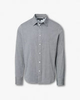 Tomlin Stretch Cotton Dobby Shirt - Sky Blue