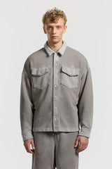 Boston Buttondown - Vintage Cement