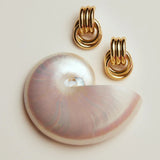 Mini Knot Earrings - Gold - BLVD