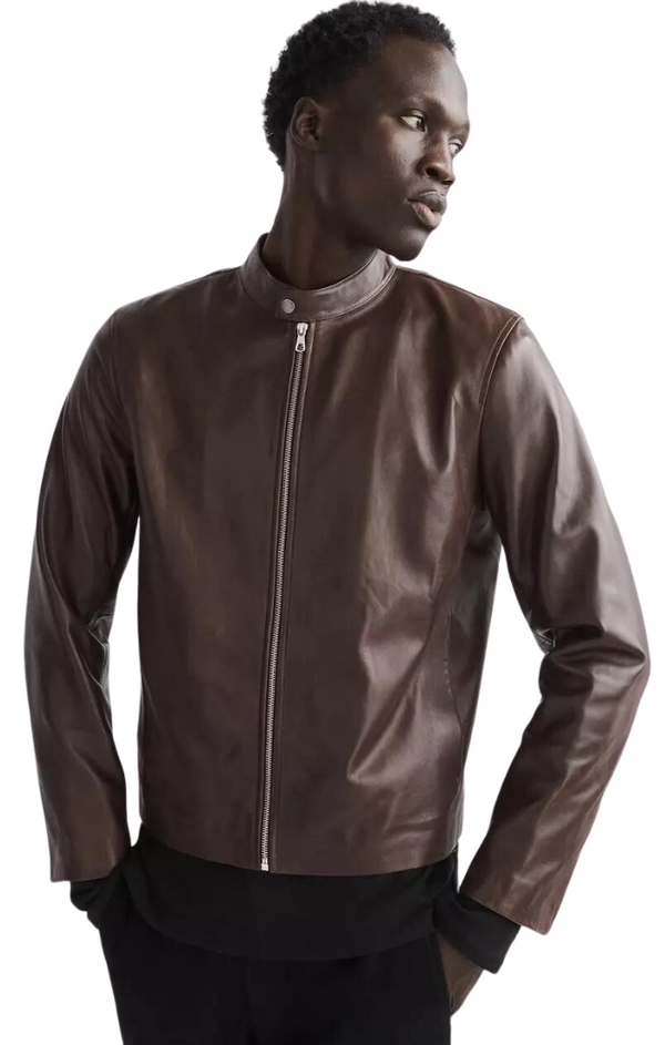 Archive Café Racer Jacket - Brown