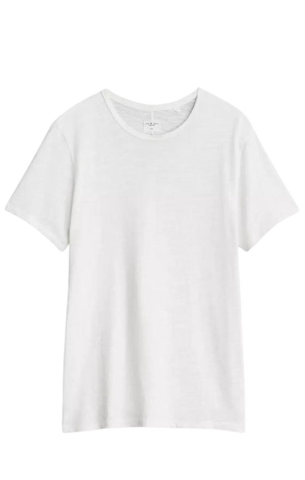 Classic Flame Tee - White