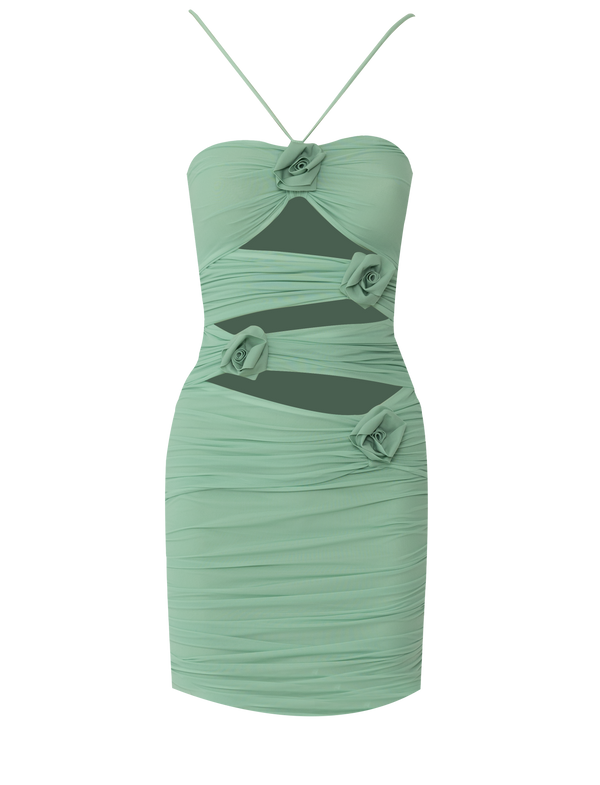 Coari Mini Dress - Salvia