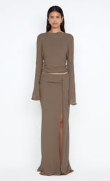 Briya Maxi Skirt - Twig