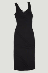 Verona Midi Dress - Jet Black