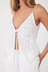 Textured Reversible Camisole - Milk