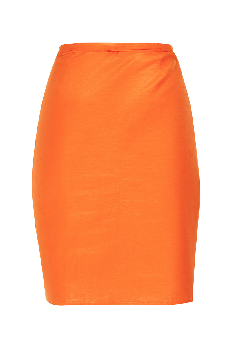 Wrap Skirt - Orange