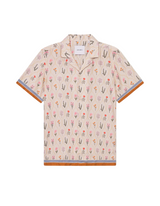 Lukas AOP Wild Flower SS Shirt - Ivory