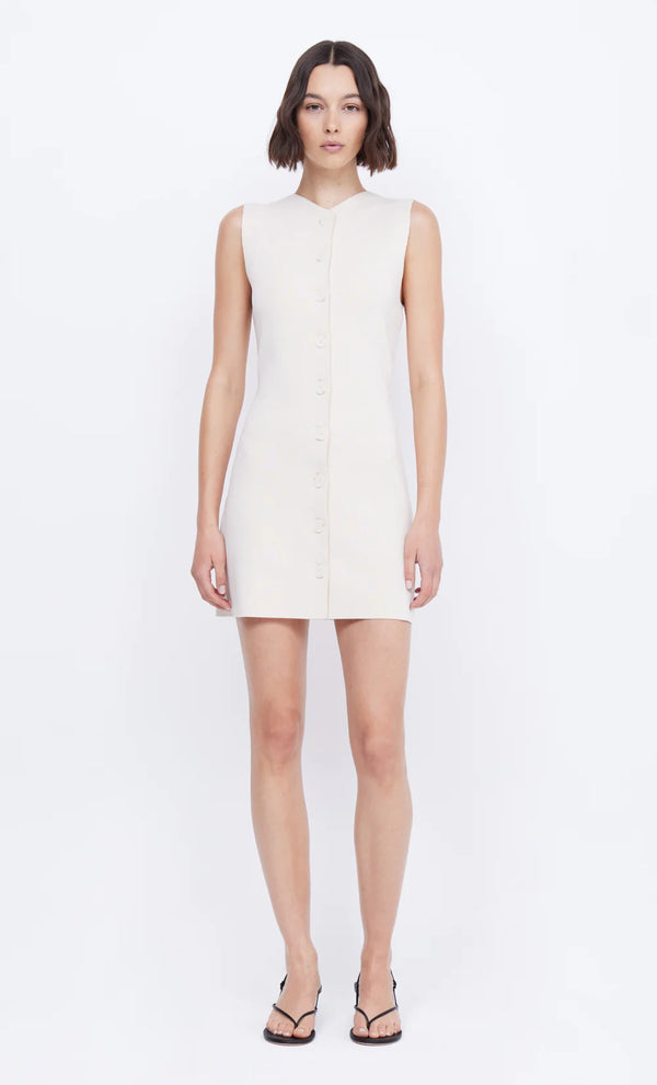 Ilora Knit Mini Dress - Ivory
