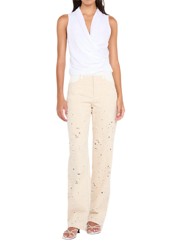 Simi Wrap Top - White