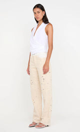 Simi Wrap Top - White