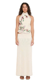 Eva Maxi Skirt - Snow - BLVD