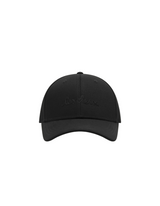 Brad Tonal Suede Baseball Cap - Black