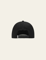 Brad Tonal Suede Baseball Cap - Black