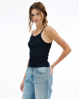 Fitted Rib Tank - Raven