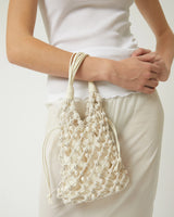 Capri Slouch Mini Bag - Oat