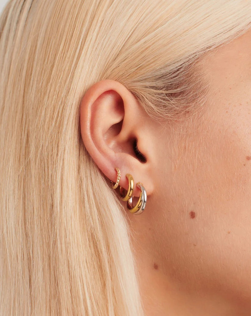 Classic Tunnel Mini Hoop Earrings