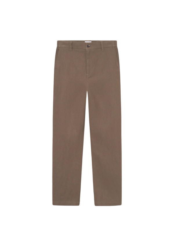 Pino Linen Pants - Cub Brown