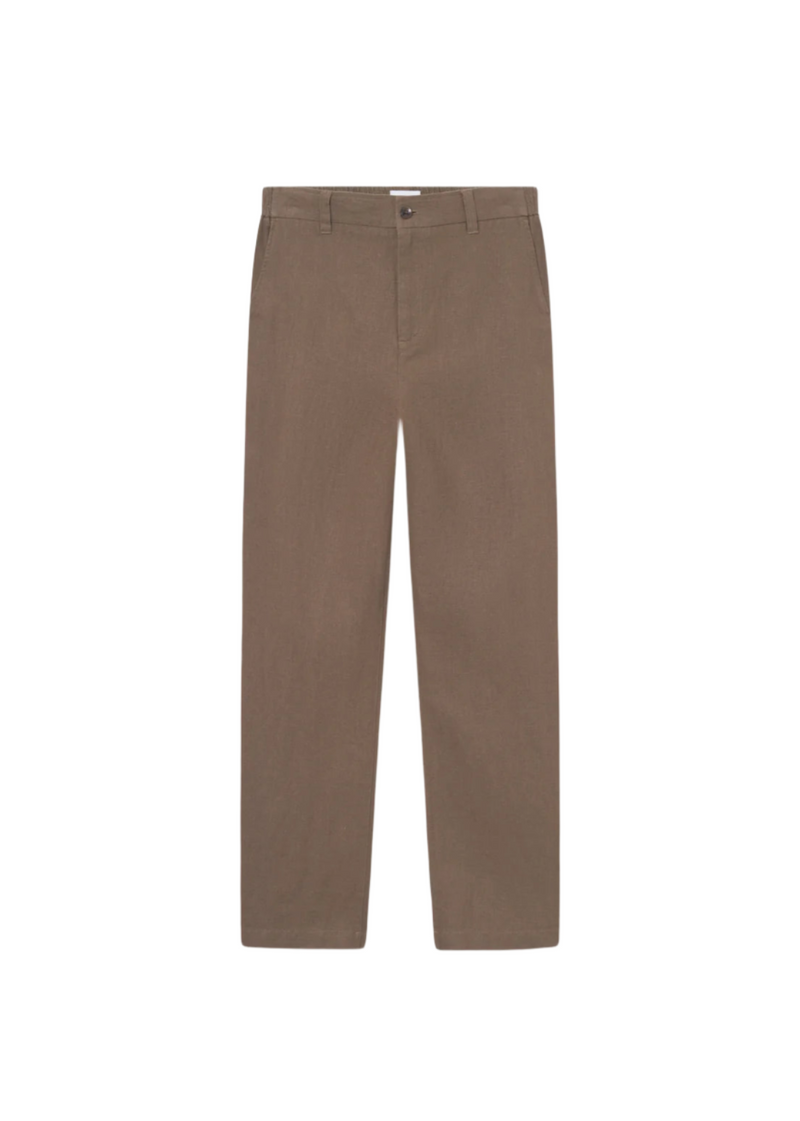 Pino Linen Pants - Cub Brown
