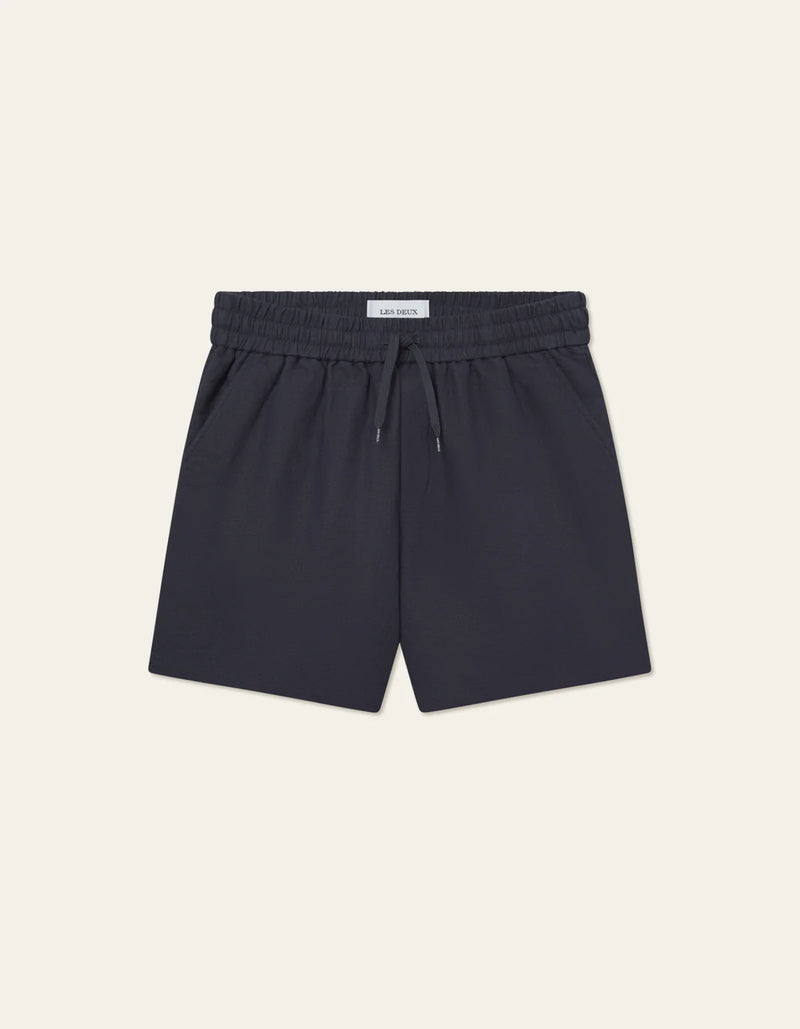 Otto Linen Shorts - Dark Navy