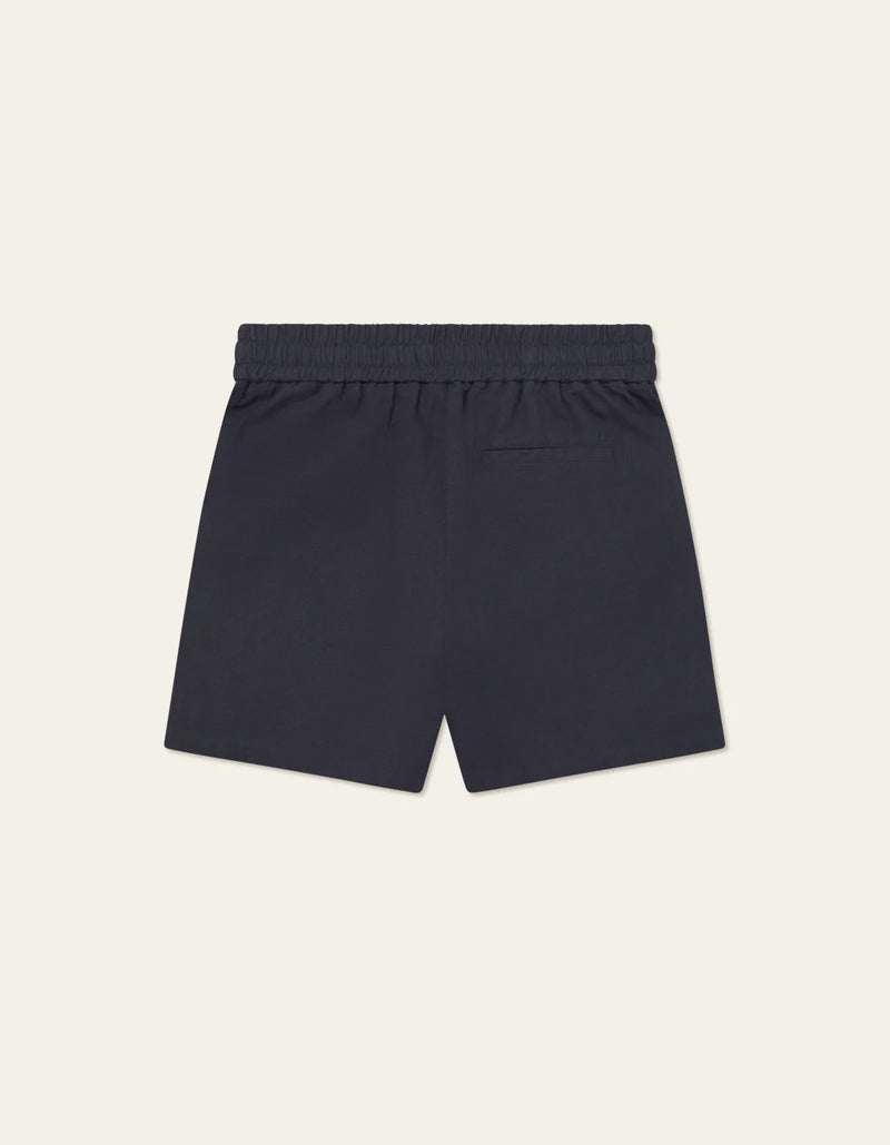 Otto Linen Shorts - Dark Navy