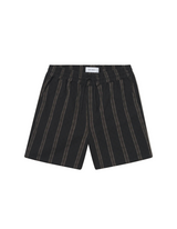 Harry Check Dobby Shorts - Black
