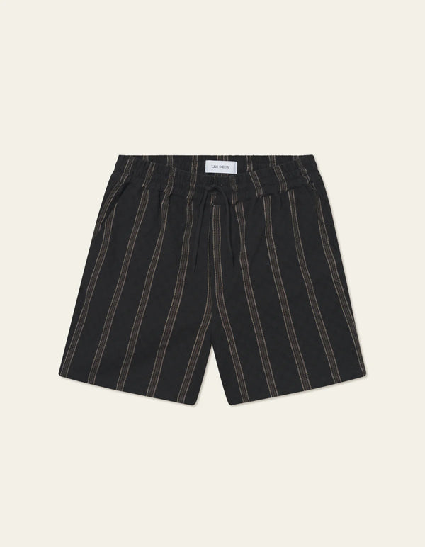 Harry Check Dobby Shorts - Black