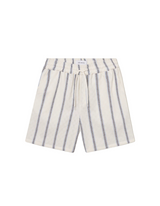 Harry Check Dobby Shorts - Light Ivory