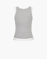 Double Layer Knot Tank - Grey