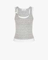 Double Layer Knot Tank - Grey